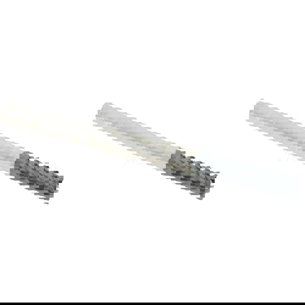 Square End Mill: 7/16'' Dia, 1-1/2'' LOC, 7/16'' Shank Dia, 6'' OAL, 4 Flutes, Solid Carbide