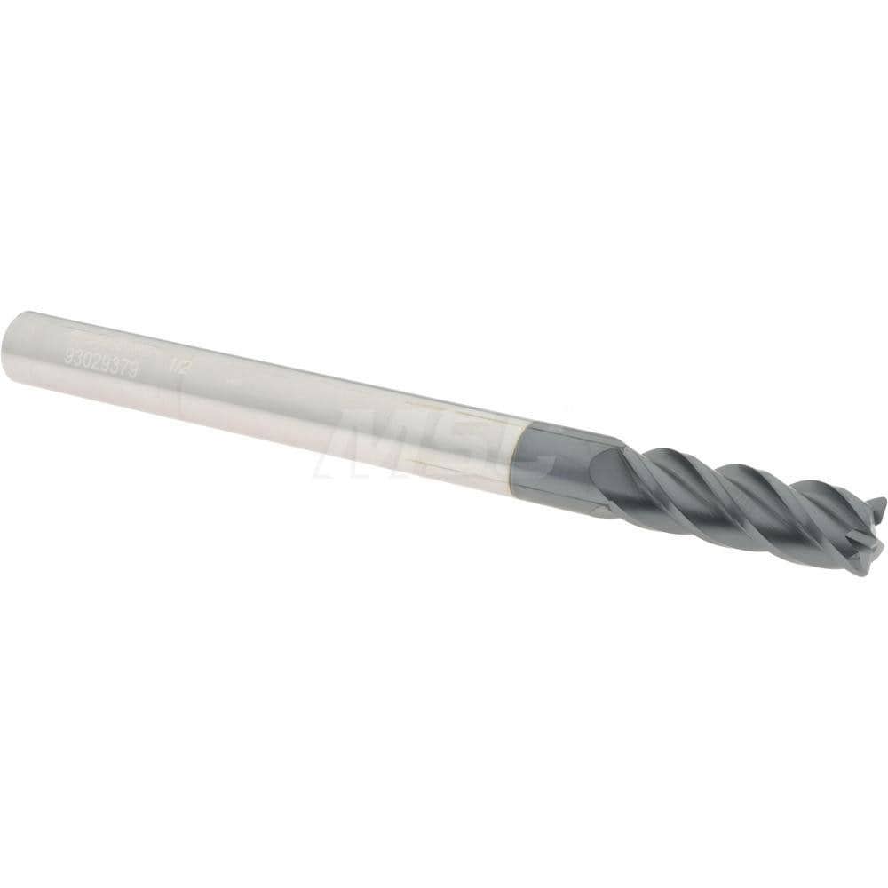 Corner Radius End Mill: 1/2