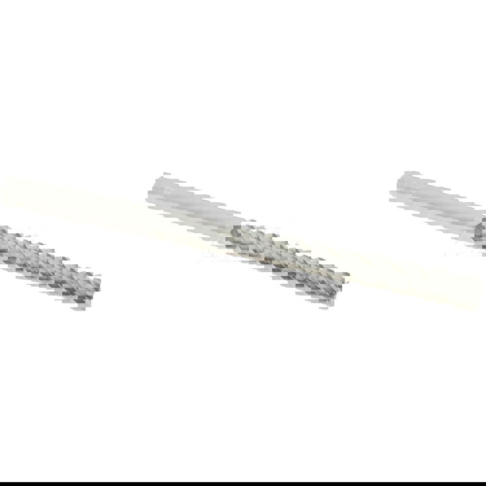 Square End Mill: 3/8'' Dia, 3'' LOC, 3/8'' Shank Dia, 6'' OAL, 4 Flutes, Solid Carbide