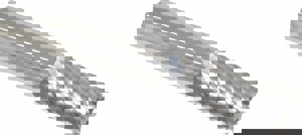 Square End Mill: 7/16'' Dia, 1'' LOC, 7/16'' Shank Dia, 2-3/4'' OAL, 6 Flutes, Solid Carbide