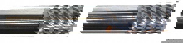 Square End Mill: 3/4'' Dia, 2-1/4'' LOC, 3/4'' Shank Dia, 5'' OAL, 6 Flutes, Solid Carbide