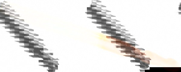 Ball End Mill: 3.50 mm Dia, 12.00 mm LOC, 2 Flute, Solid Carbide