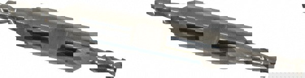 Square End Mill: 3/16'' Dia, 1/2'' LOC, 3/8'' Shank Dia, 3'' OAL, 2 Flutes, Solid Carbide