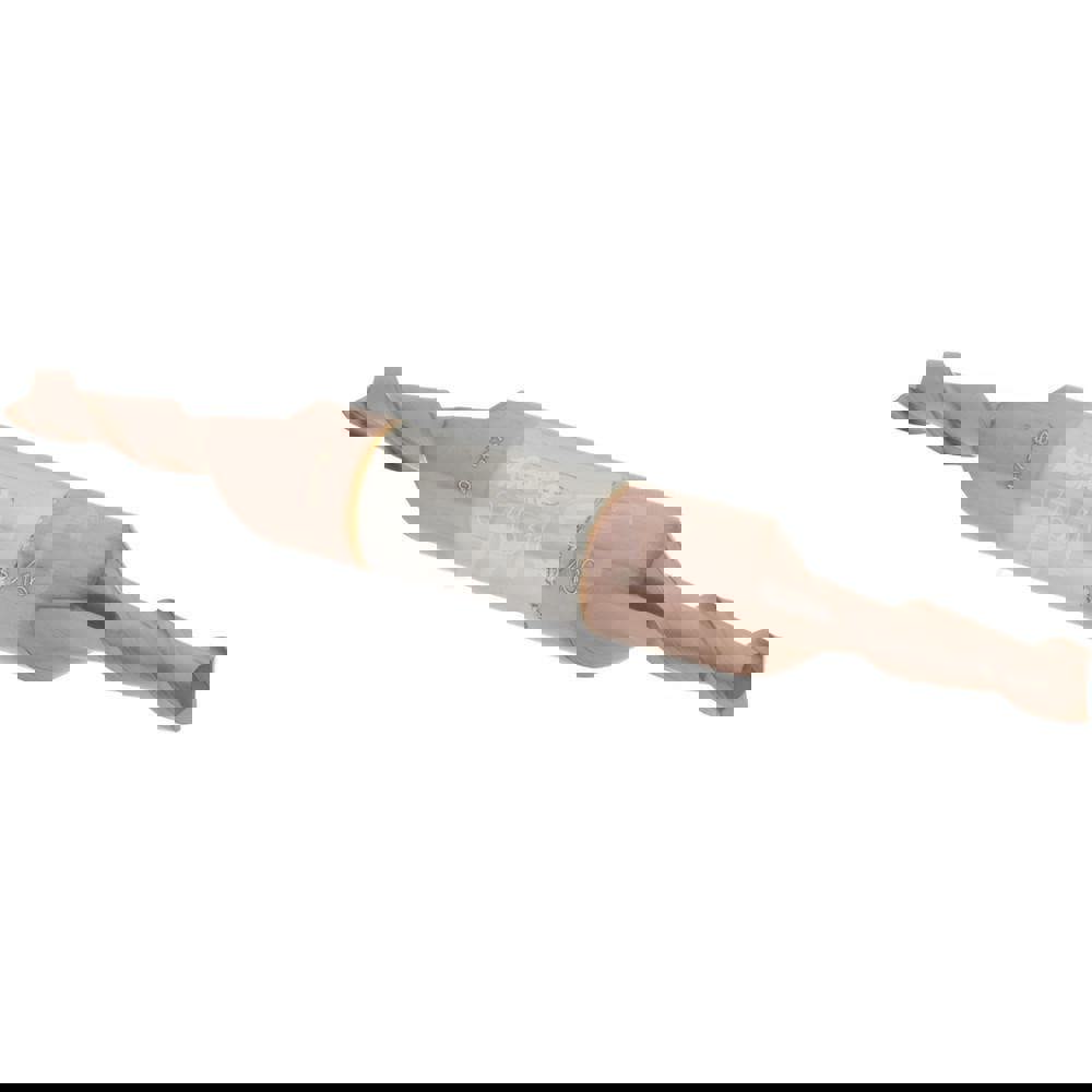 Square End Mill: 3/16'' Dia, 1/2'' LOC, 3/8'' Shank Dia, 3'' OAL, 2 Flutes, Solid Carbide