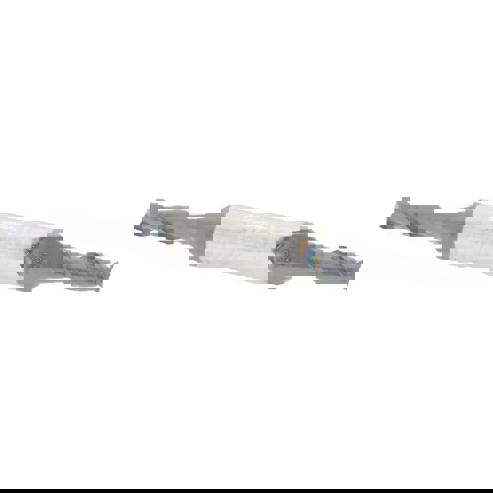 Square End Mill: 7/32'' Dia, 9/16'' LOC, 3/8'' Shank Dia, 3'' OAL, 2 Flutes, Solid Carbide