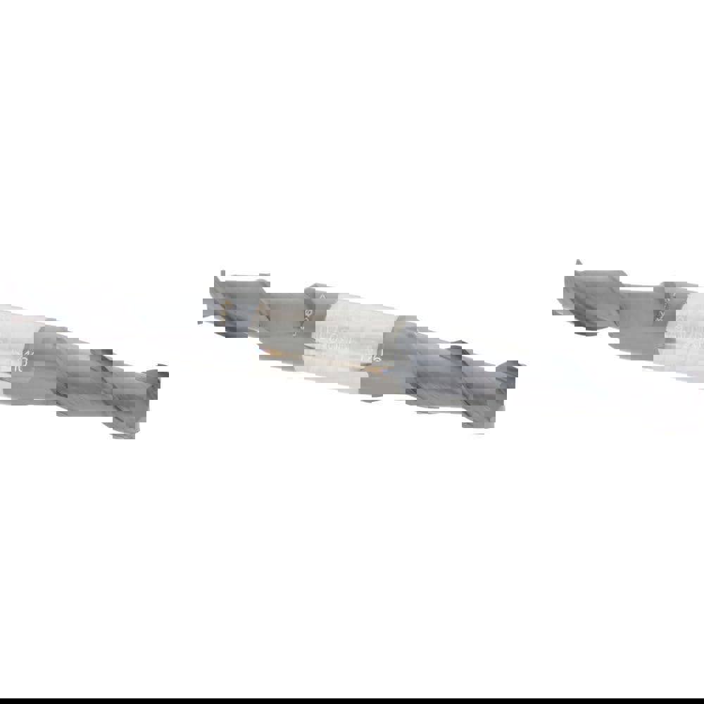 Square End Mill: 5/16'' Dia, 3/4'' LOC, 3/8'' Shank Dia, 3-1/2'' OAL, 2 Flutes, Solid Carbide