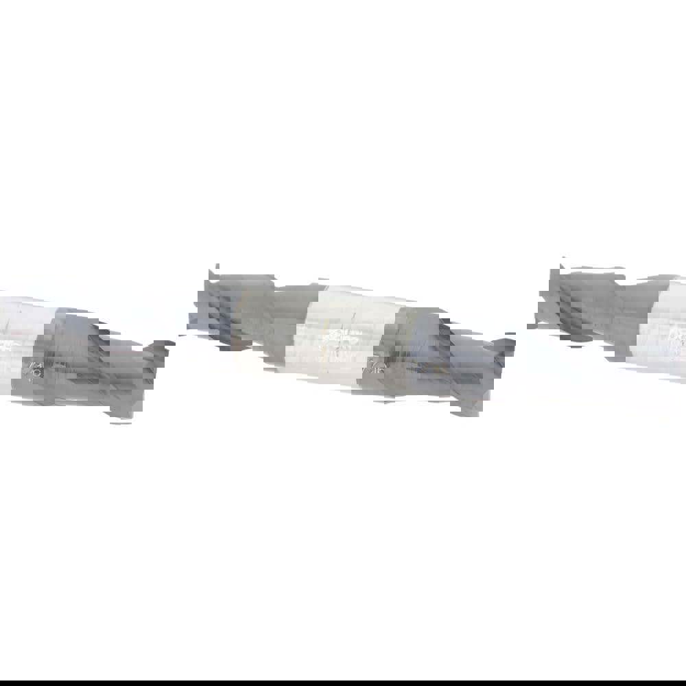 Square End Mill: 7/16'' Dia, 7/8'' LOC, 1/2'' Shank Dia, 4'' OAL, 2 Flutes, Solid Carbide