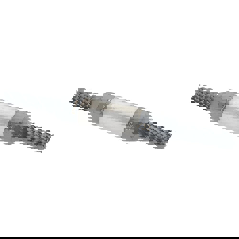 Square End Mill: 7/32'' Dia, 9/16'' LOC, 3/8'' Shank Dia, 3'' OAL, 4 Flutes, Solid Carbide