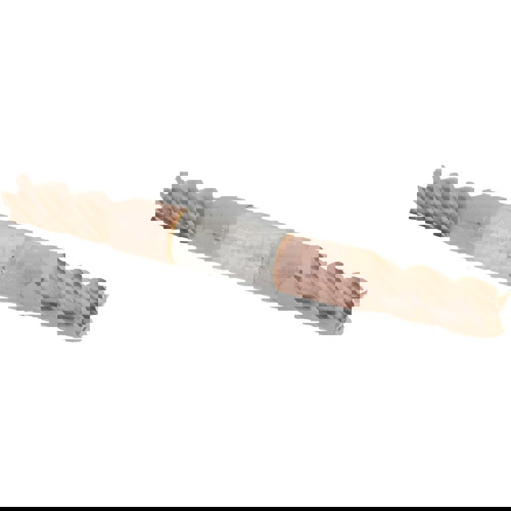 Square End Mill: 11/32'' Dia, 3/4'' LOC, 3/8'' Shank Dia, 3-1/2'' OAL, 4 Flutes, Solid Carbide