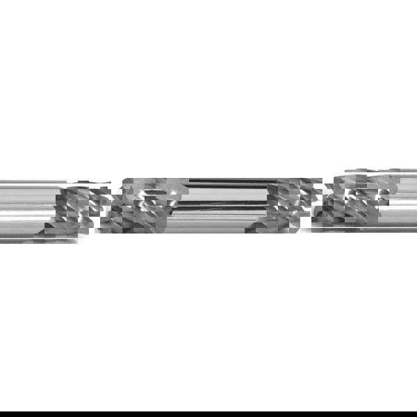 Square End Mill: 7/16'' Dia, 7/8'' LOC, 1/2'' Shank Dia, 4'' OAL, 4 Flutes, Solid Carbide