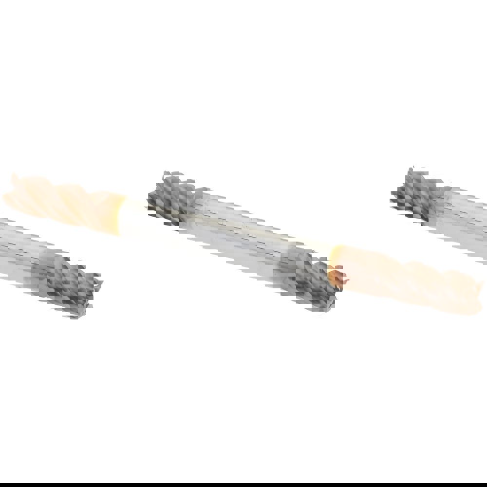 Square End Mill: 1/8'' Dia, 1/4'' LOC, 1/8'' Shank Dia, 1-1/2'' OAL, 4 Flutes, Solid Carbide