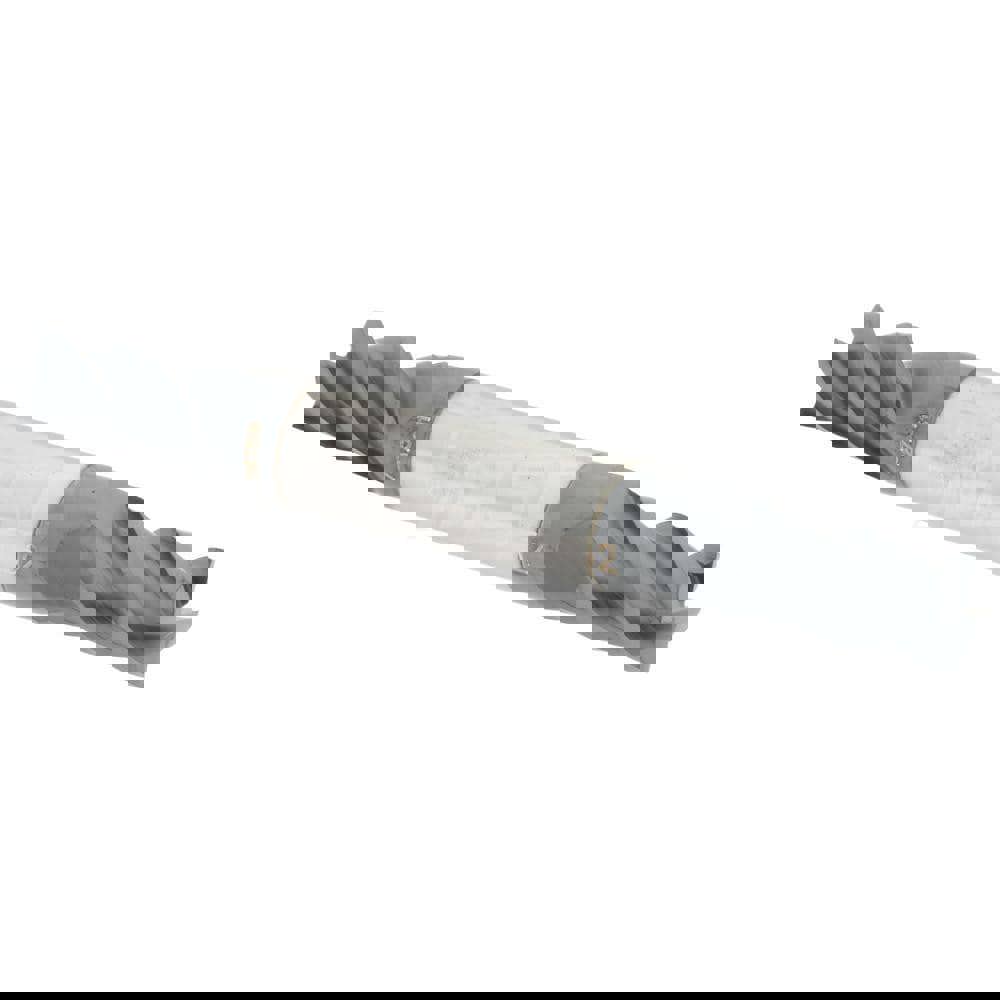 Square End Mill: 9/32'' Dia, 1/2'' LOC, 5/16'' Shank Dia, 2-1/2'' OAL, 4 Flutes, Solid Carbide