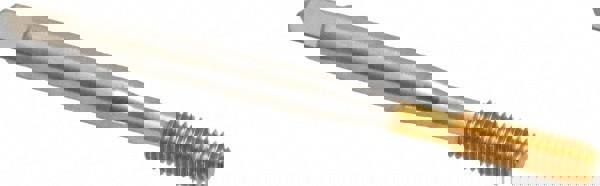 Thread Forming Tap: #10-32 UNF, 2B Class of Fit, Bottoming, High Speed Steel, TiN Coated