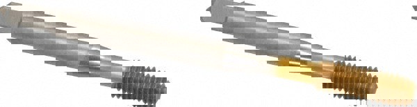 Thread Forming Tap: #10-32 UNF, Bottoming, High Speed Steel, TiN Coated