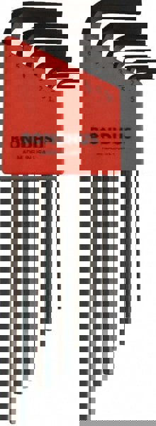 7 Piece L-Key Ball End Hex Key Set