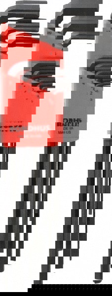 9 Piece L-Key Hex Key Set