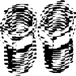 1-1/2X3/4 FS 3M-6M HEX THRD BUSH