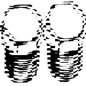 1-1/4 FS 3M-6M THRD HEX PLUG