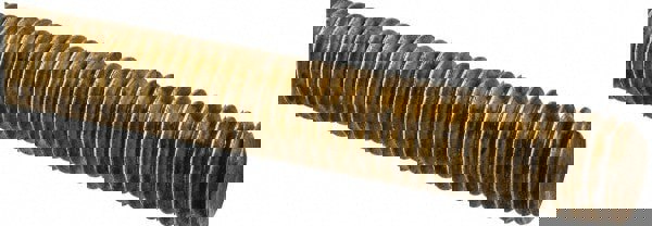 Threaded Rod: 1/2-13, 2' Long, Brass