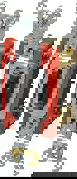 1 Pole, 120 to 277 VAC, 20 Amp, Industrial Grade Toggle Wall Switch