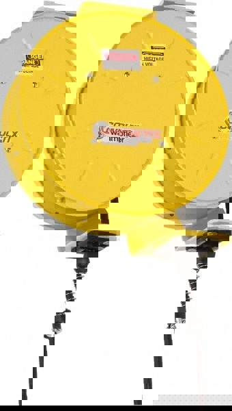 Cord & Cable Reel: 16 AWG, 20' Long, Bare End