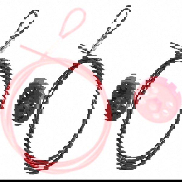 4.917' Cable Length, 8 Lockout Points, Cable Lockout