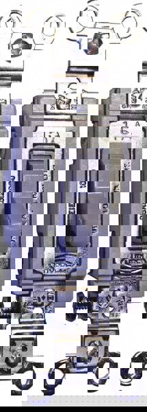 2 Pole, 120 to 277 VAC, 20 Amp, Industrial Grade Toggle Wall Switch