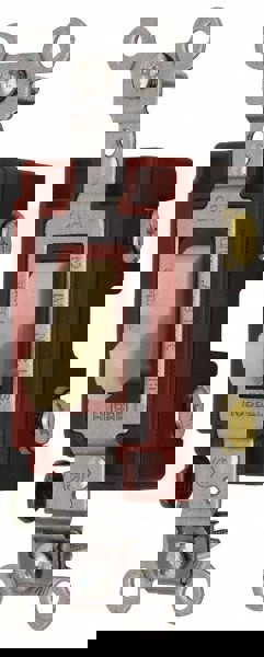 2 Pole, 120 to 277 VAC, 20 Amp, Industrial Grade Toggle Wall Switch