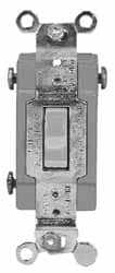 4 Pole, 120 to 277 VAC, 20 Amp, Industrial Grade Toggle Four Way Switch