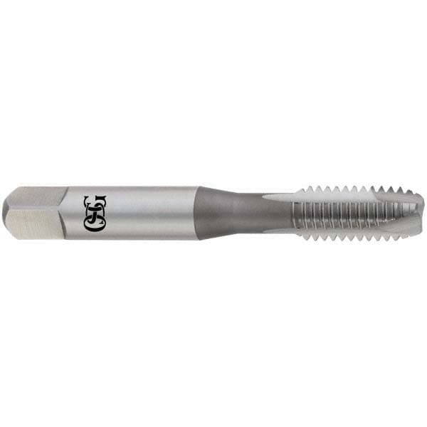 Spiral Point Tap: 1/2-13, 3 Flutes, Plug, High Speed Steel, TiN Coated