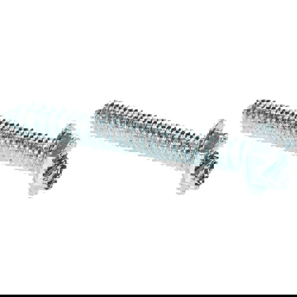 Sheet Metal Screw: #12, Hex Washer Head, Slotted