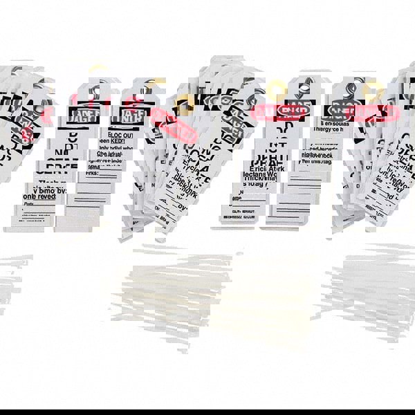 Do Not Operate Tag: Polyester, 