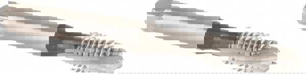 Spiral Point Tap: 1/4-20 UNC, 2 Flutes, Plug Chamfer, 3B Class of Fit, HSS, Bright/Uncoated Coated