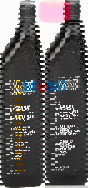 Vacuum Pump Machine Oil: SAE 20, ISO 68, 1 qt, Bottle