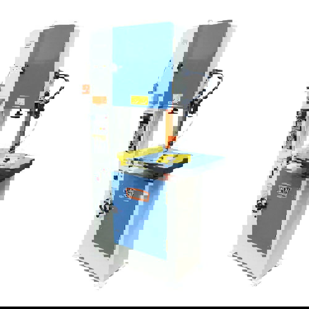 Vertical Bandsaw: Variable Speed Pulley Drive, 10