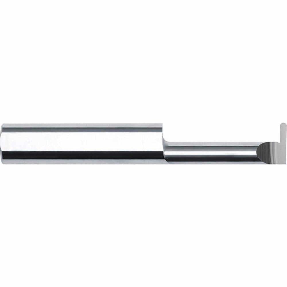 Grooving Tools; Cutting Direction: Right Hand ; Minimum Hole Diameter (Decimal Inch): 0.5000 ; Shank Diameter (Inch): 1/2 ; Overall Length (Decimal Inch): 3.0000 ; Full Radius: Yes ; Maximum Hole Depth (Decimal Inch): 1.2500