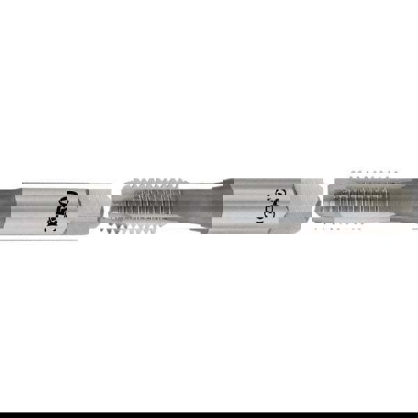 Spiral Point Tap: 7/16-14 UNC, 3 Flutes, Bottoming Chamfer, HSS, Bright/Uncoated Coated