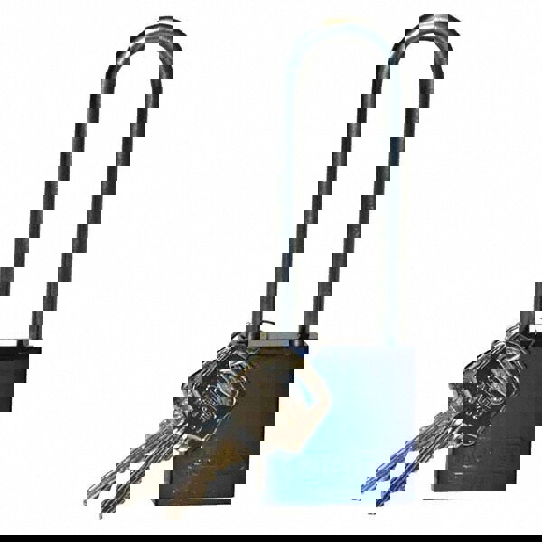 Lockout Padlock: Keyed Different, Key Retaining, Aluminum, 3