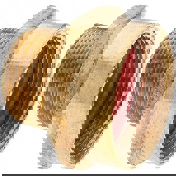 Garden Hose Adapter: Female Hose to Male Hose, 3/4 x 1/2