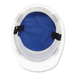 Hard Hat Cooling: Cotton, Blue