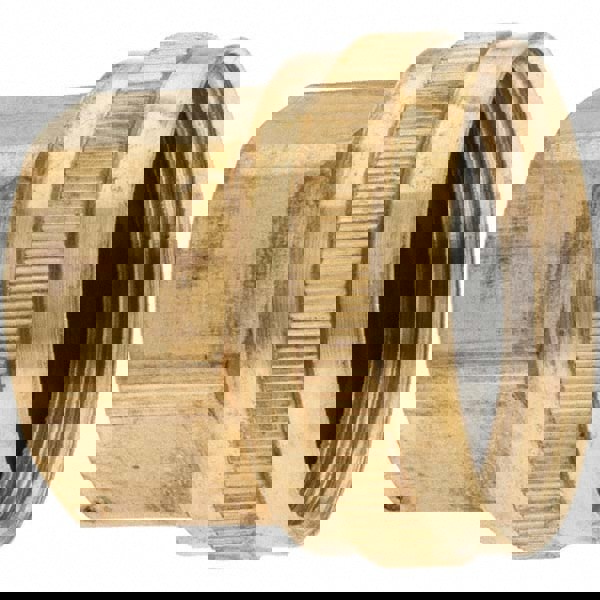 Garden Hose Fitting: Female Hose to Female Pipe, 3/4 x 1/2