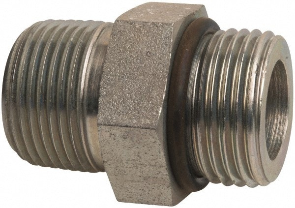 Industrial Pipe Adapter: 1-1/16-12 x 3/4