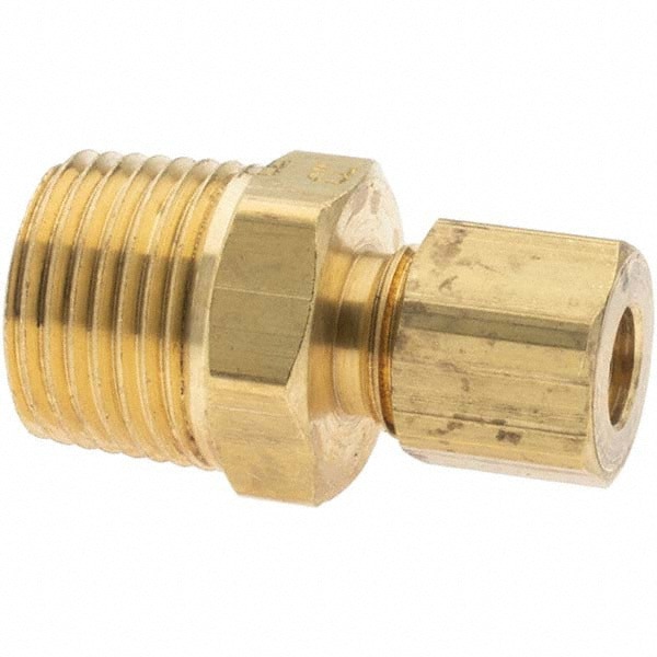 Compression Tube Connector: 3/8-18