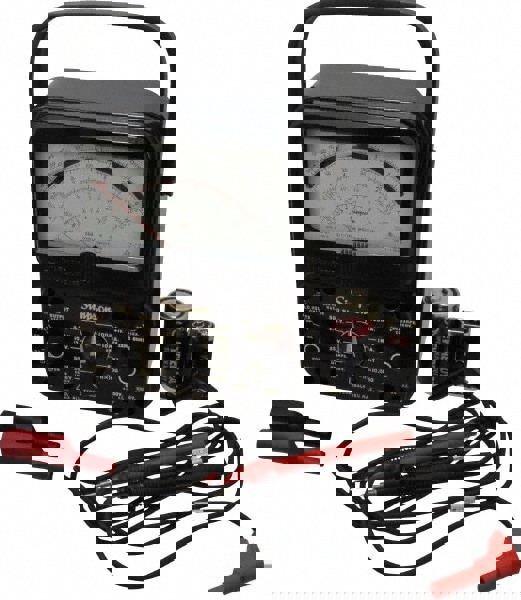 Analog & Milliammeter Multimeter: 1,000 VAC/VDC