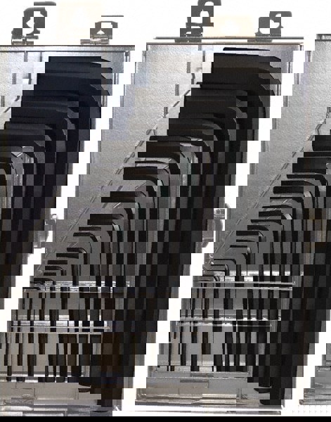 15 Piece, L-Key Mini Hex Key Set