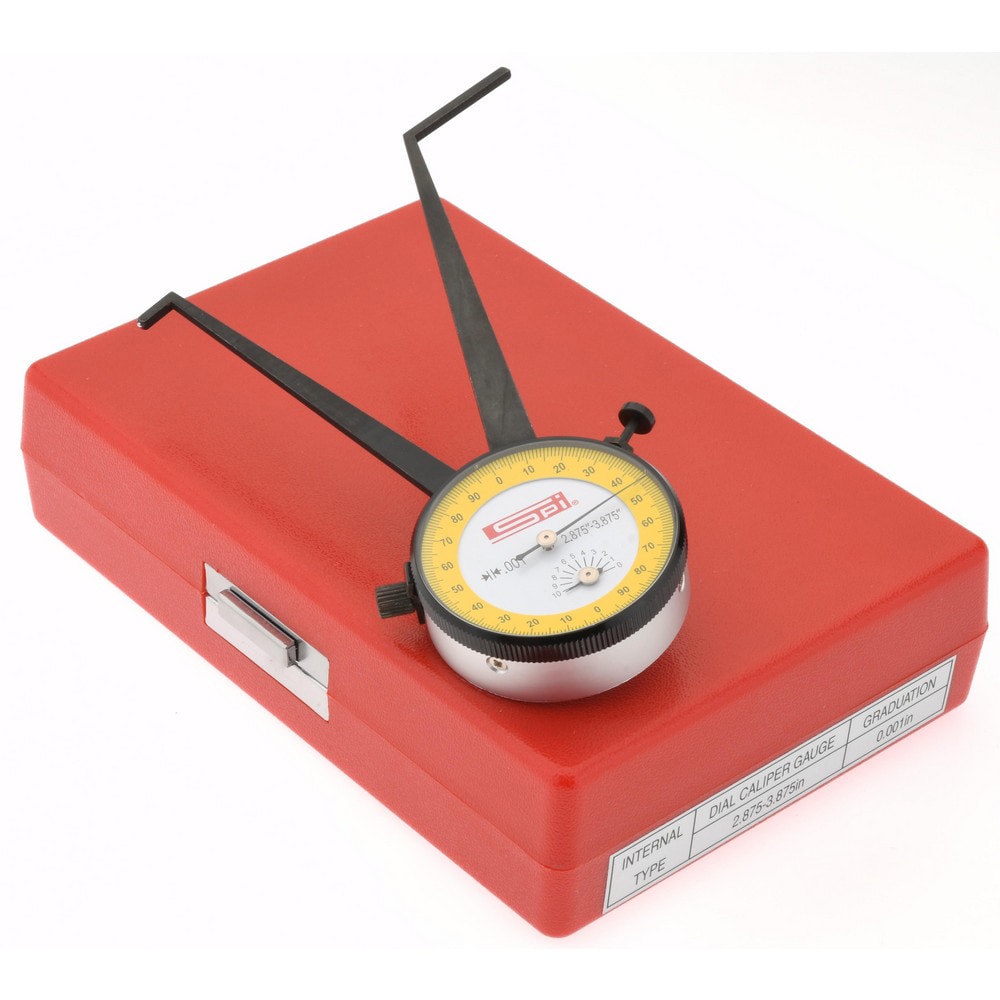 Inside Dial Caliper Gage: 2-7/8 to 3-7/8