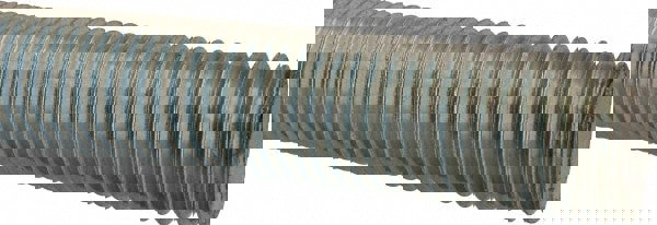 Threaded Rod: 1-1/4-7, 6' Long, Low Carbon Steel