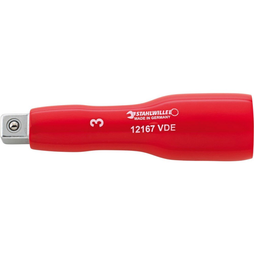Socket Extensions; Extension Type: Non-Impact ; Drive Size: 3/8in (Inch); Finish: Chrome-Plated ; Overall Length (Inch): 10 ; Overall Length (Decimal Inch): 10.0000 ; Insulated: Yes