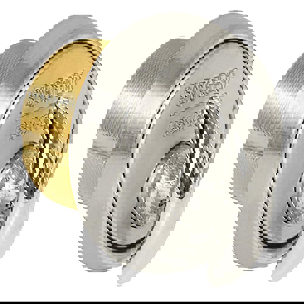 Cylinders; Type: Mortise ; Keying: Not Applicable ; Number of Pins: 0 ; Finish/Coating: Stainless Steel