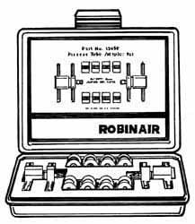 Automotive HVAC Refrigerant Tools; Type: Process Tube Adapter Kit ; PSC Code: 4910 ; UNSPSC Code: 25191700